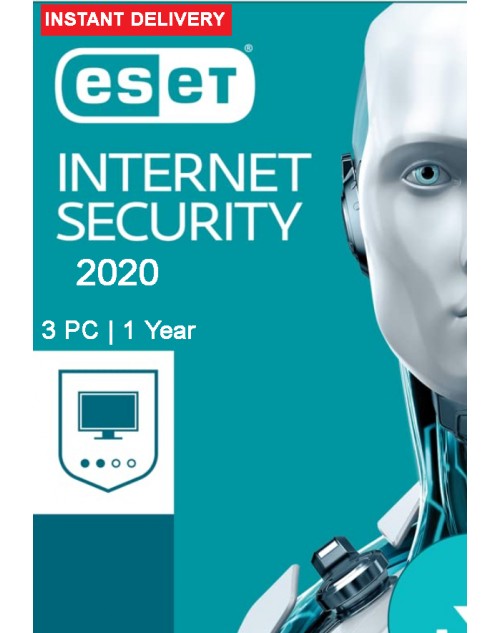 ESET Internet Security 2020 (One Year Three User)